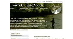 Desktop Screenshot of lloydsflyfishers.org